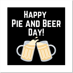 Happy Pie and Beer Pioneer Day Utah Posters and Art